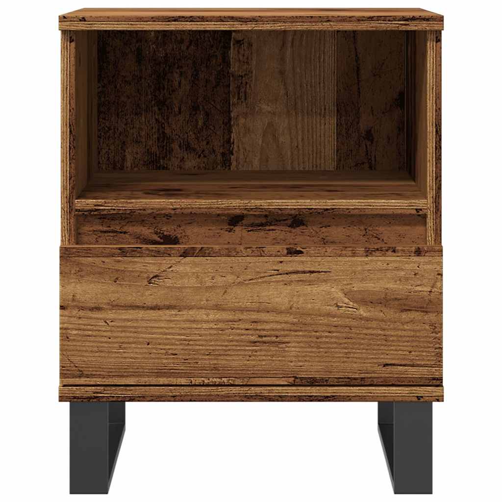 Mesa de cabeceira 40x35x50 cm derivados madeira madeira velha