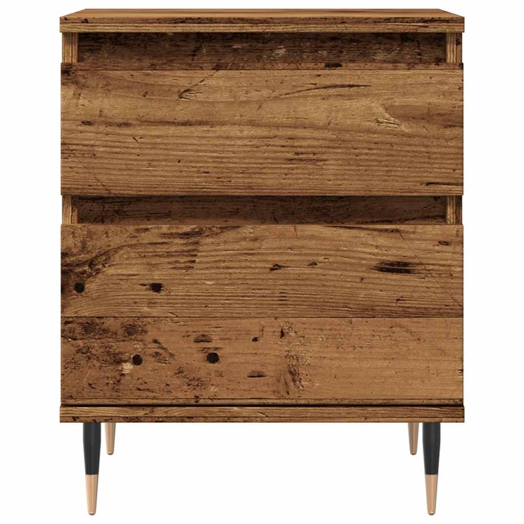 Mesa de cabeceira 40x35x50 cm derivados madeira madeira velha