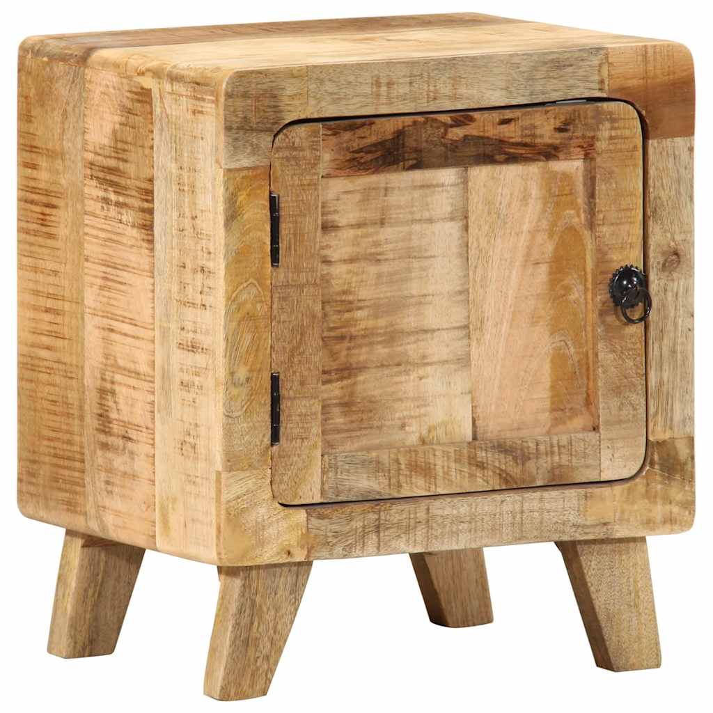 Mesas de cabeceira 2 pcs 40x32x46 cm mangueira áspera maciça