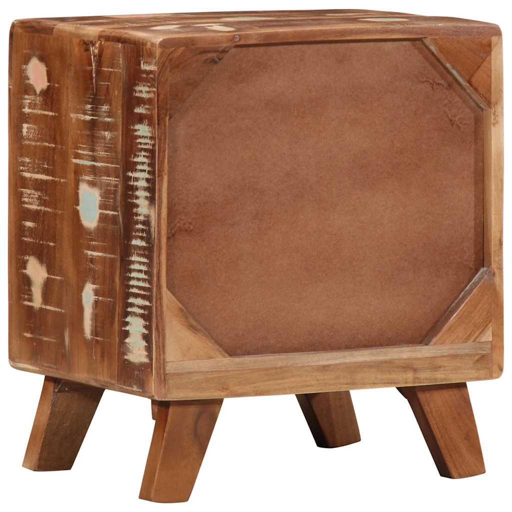 Bedside tables 2 pcs 40x32x46 cm solid reclaimed wood