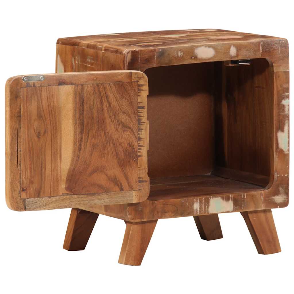 Bedside tables 2 pcs 40x32x46 cm solid reclaimed wood
