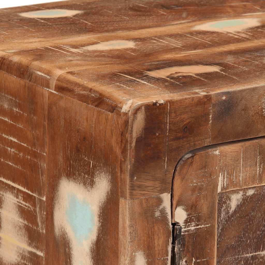 Bedside tables 2 pcs 40x32x46 cm solid reclaimed wood