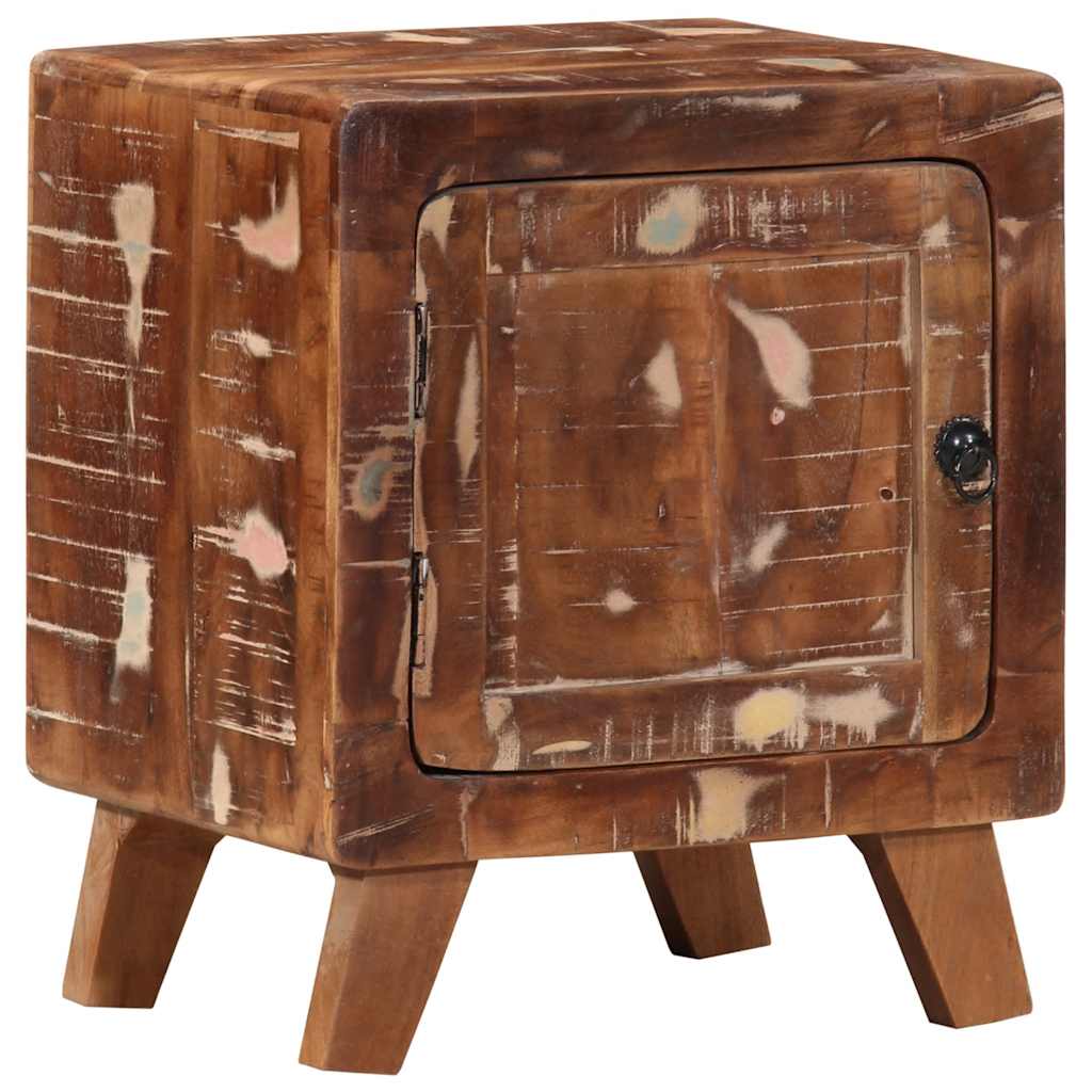 Bedside tables 2 pcs 40x32x46 cm solid reclaimed wood