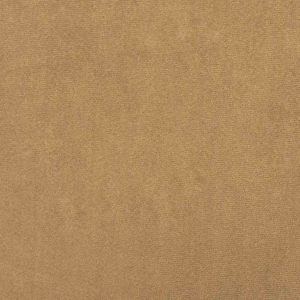 59 cm brown velvet armchair