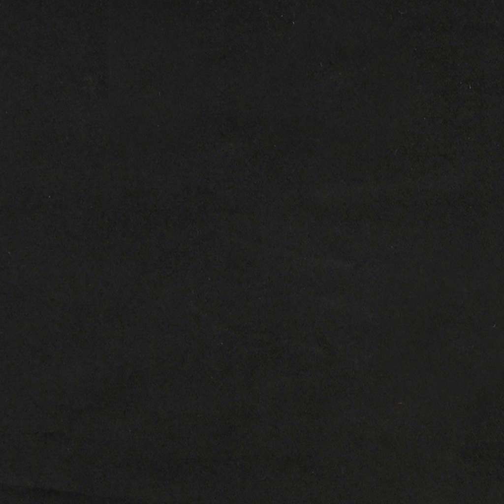 3-seater sofa 180 cm black velvet