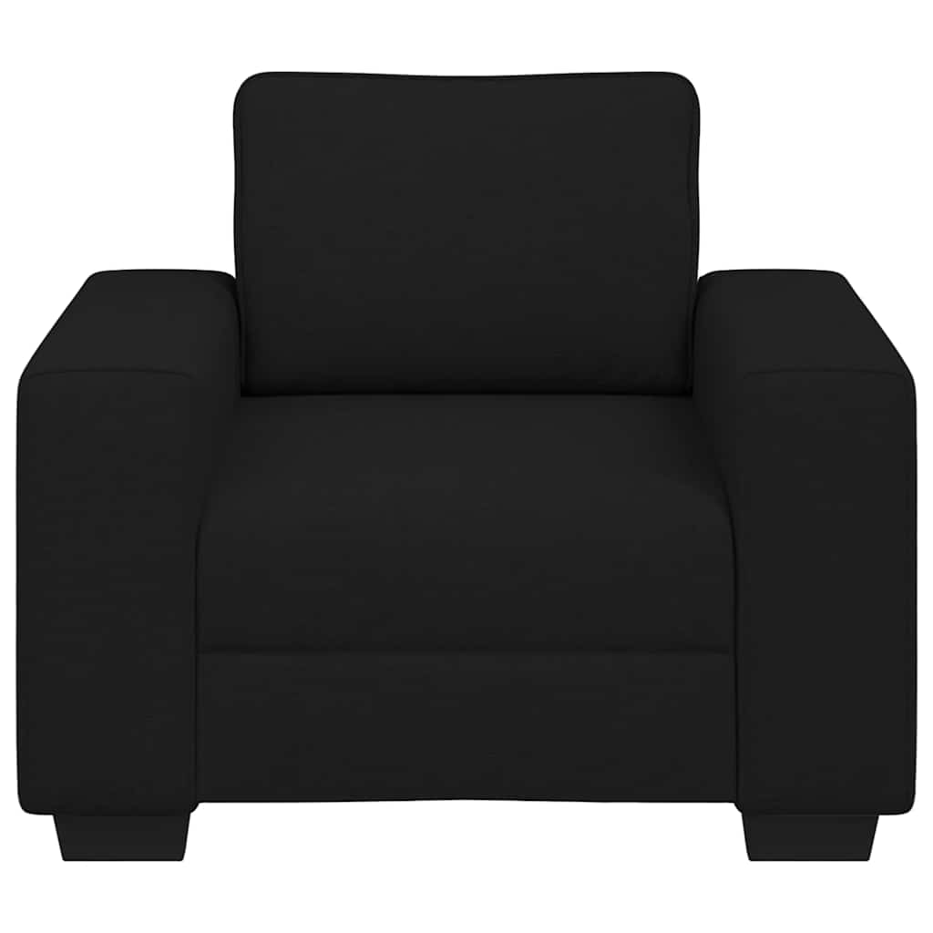 Poltrona 60 cm tecido preto