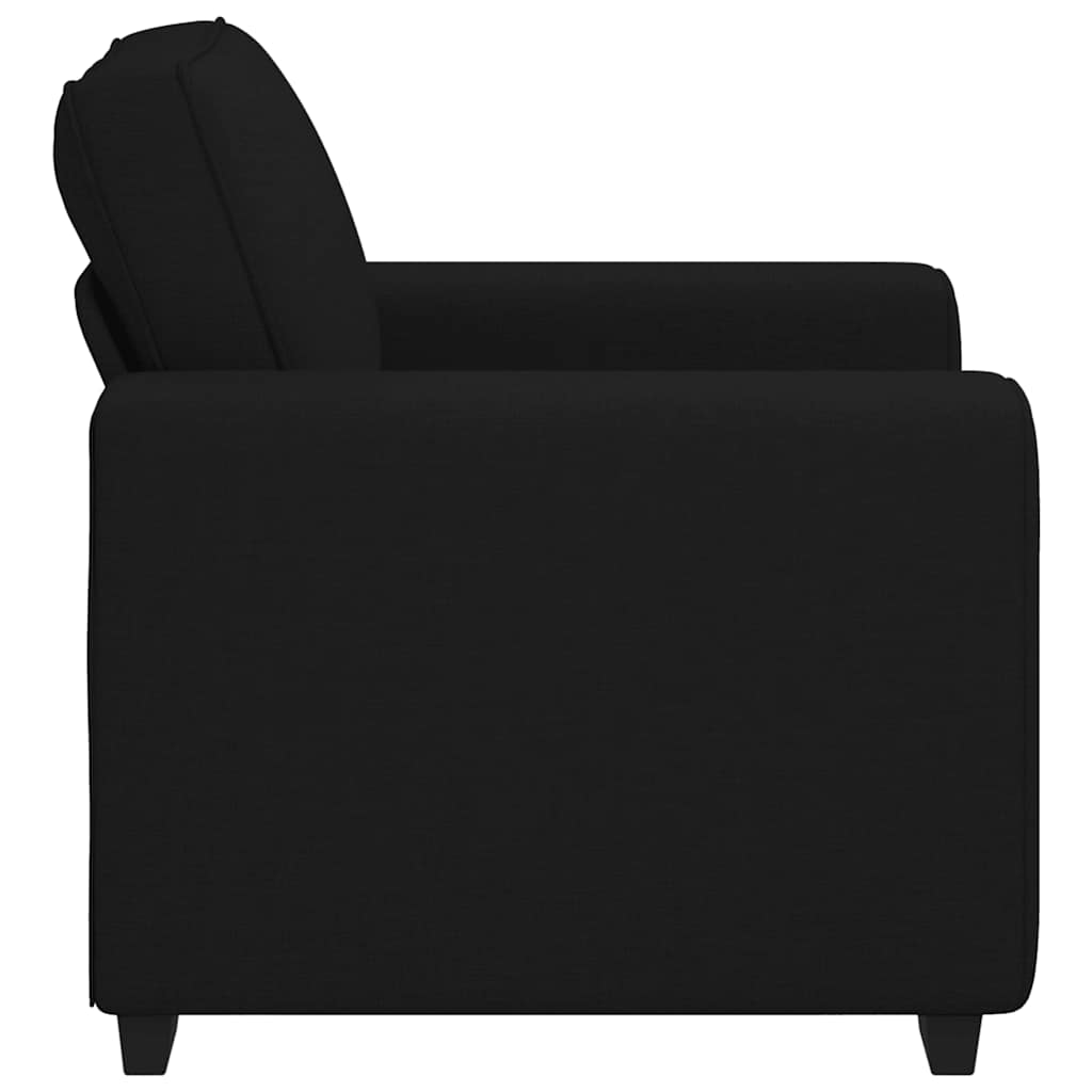 Poltrona 60 cm tecido preto