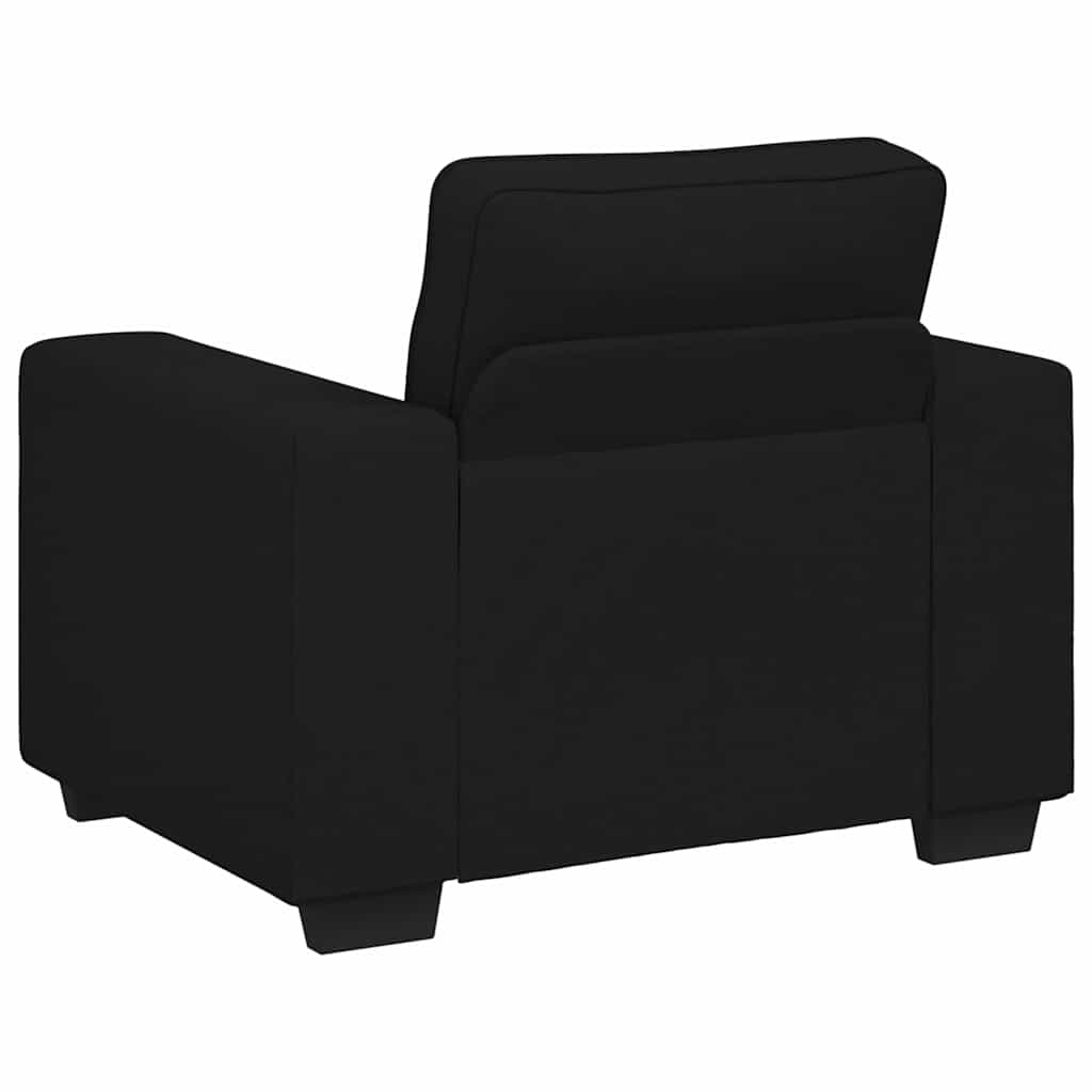 Poltrona 60 cm tecido preto