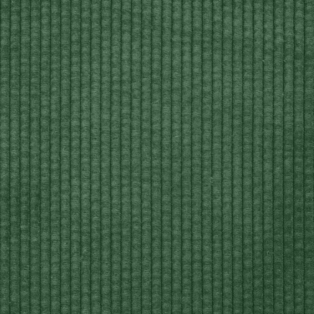 Sofá-luvas 120 cm tecido corduroy verde selva