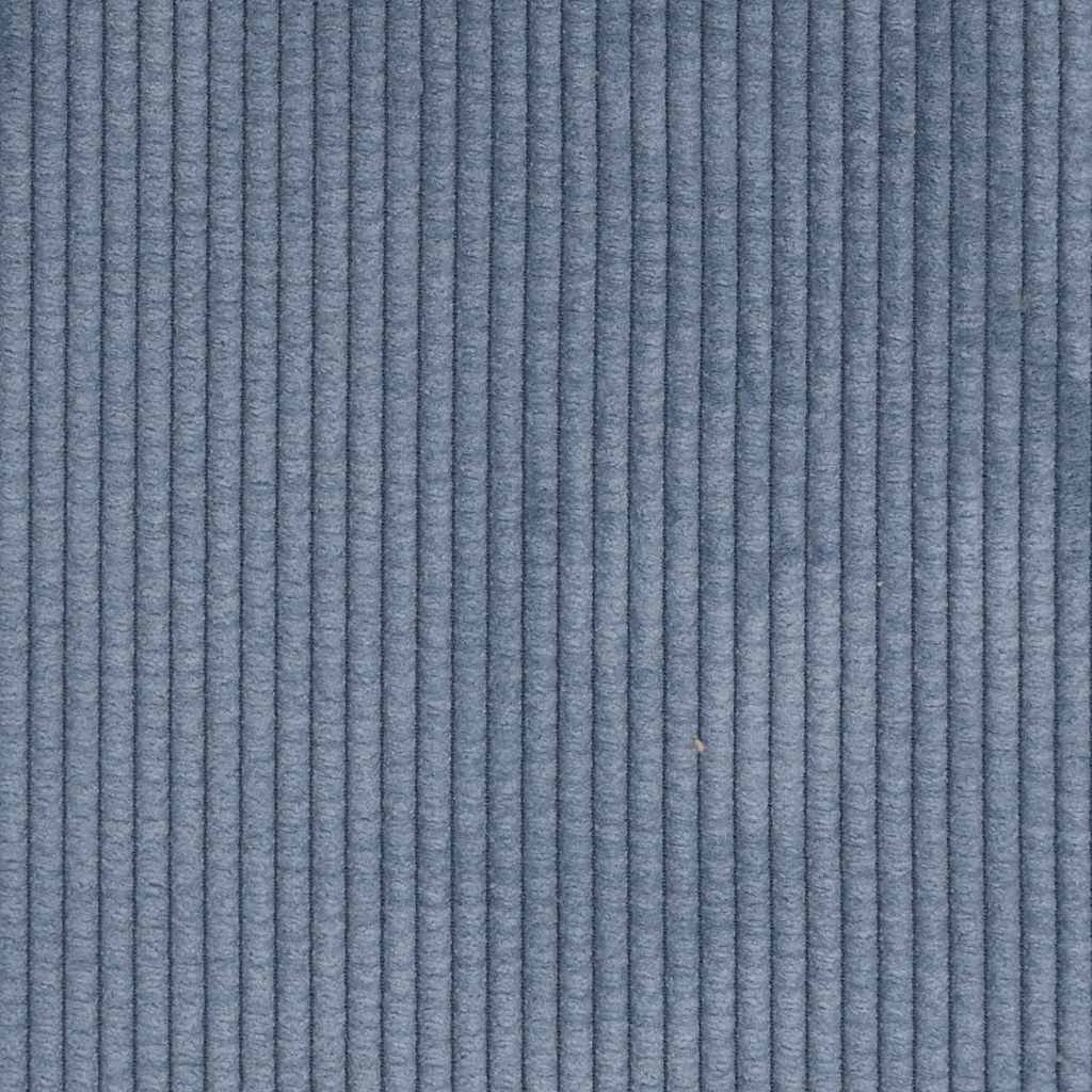 Sofá-luvas 140 cm tecido corduroy azul
