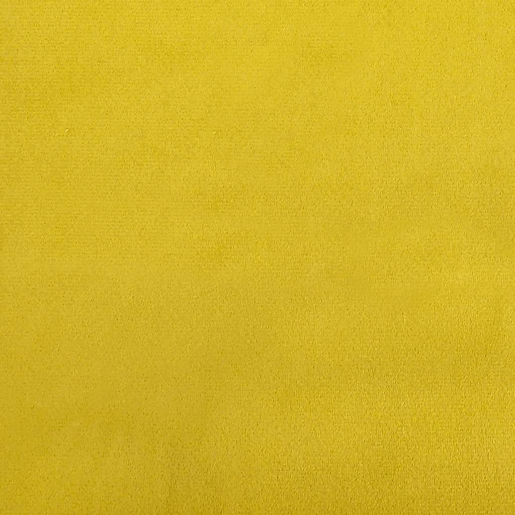 Sofá-luvas 140 cm veludo amarelo