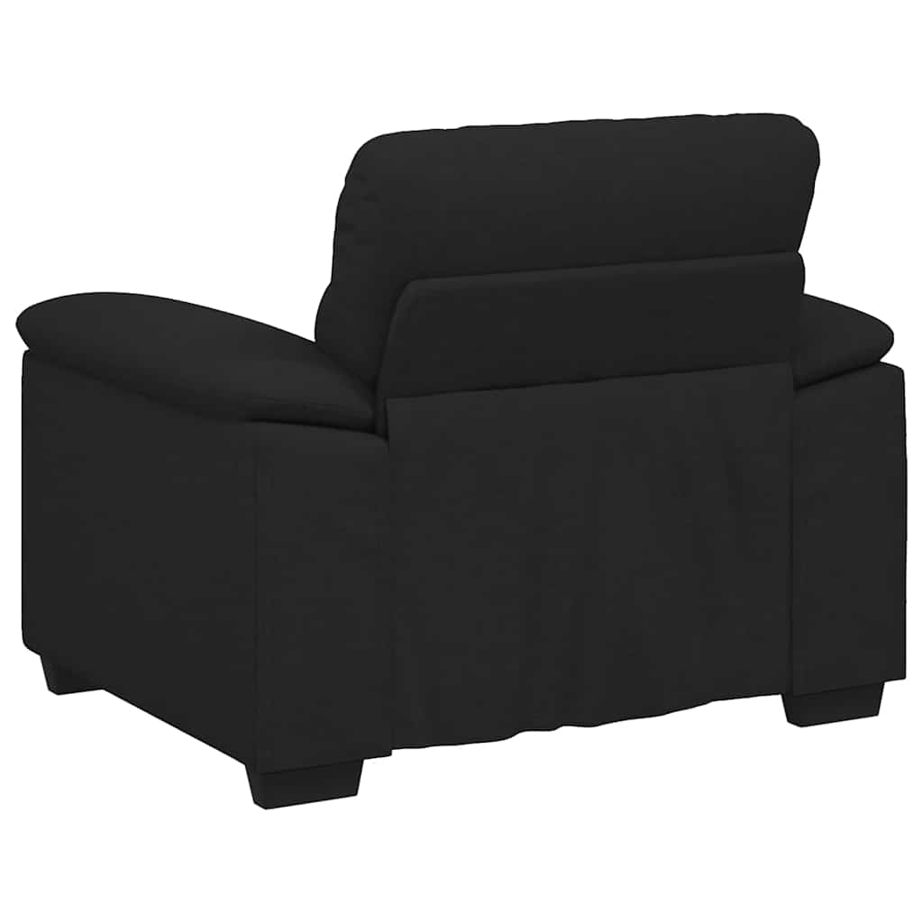 Poltrona 60 cm tecido preto
