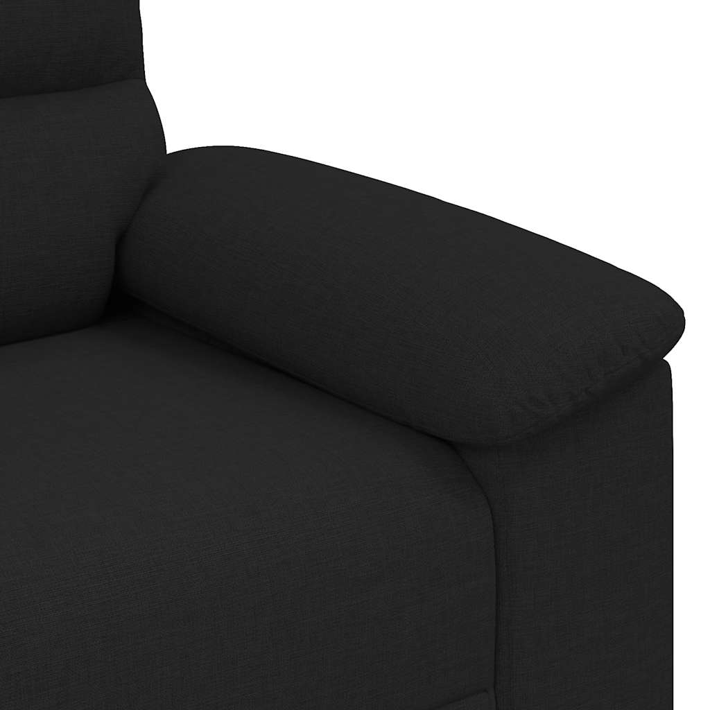 Poltrona 60 cm tecido preto