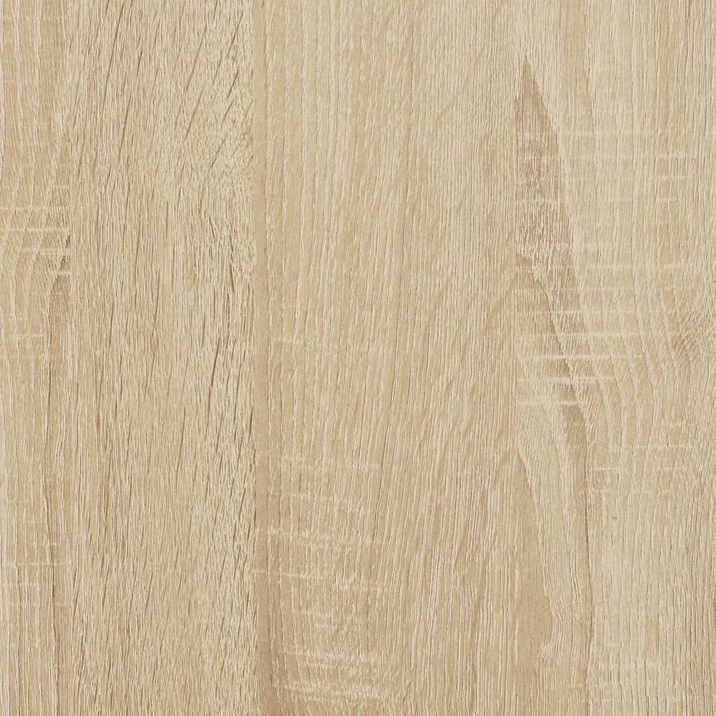 Mesa de cabeceira com 2 gavetas 38x34x80 cm carvalho sonoma