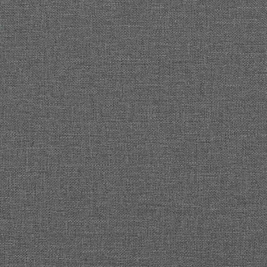 55 cm armchair in dark grey fabric