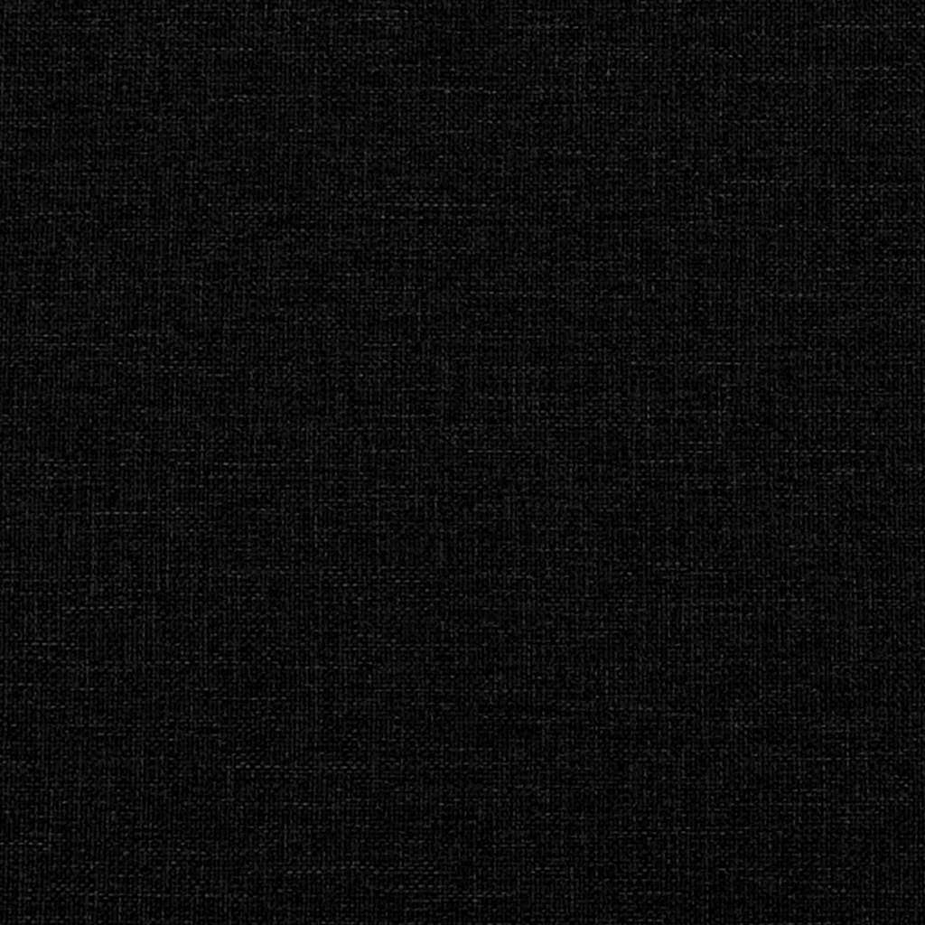 55 cm black fabric armchair