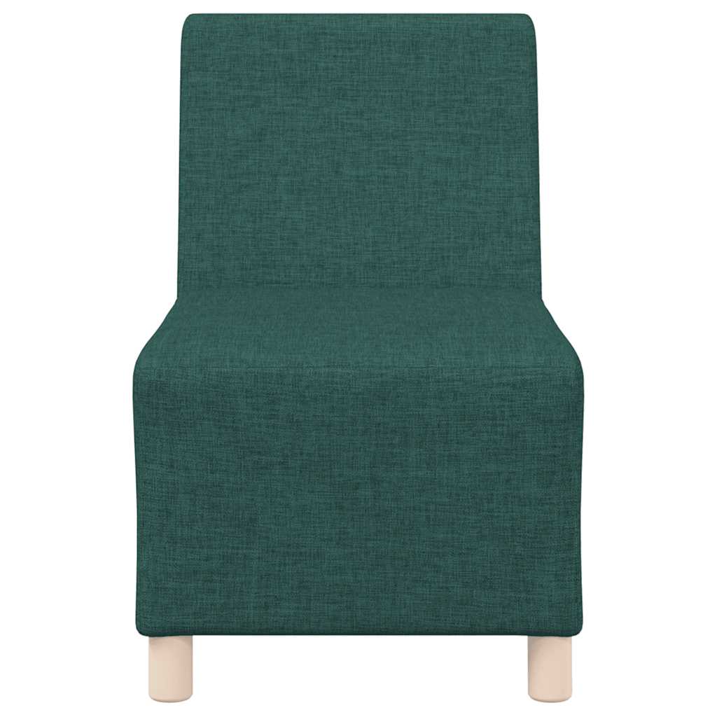 Poltrona 55 cm tecido verde-escuro