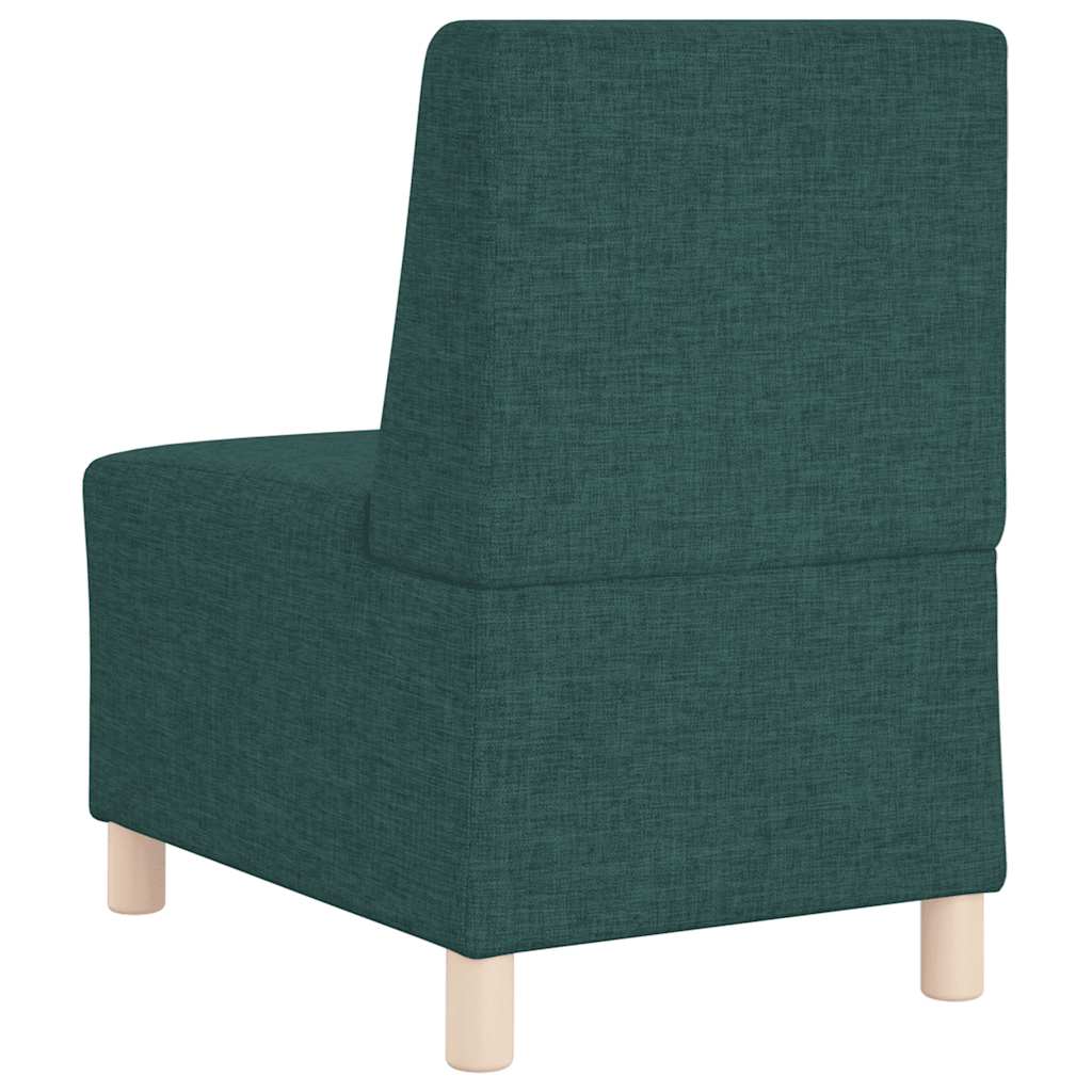Poltrona 55 cm tecido verde-escuro