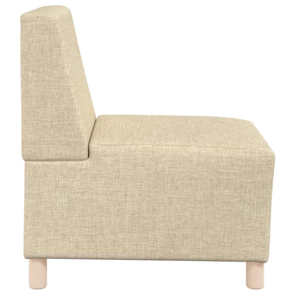 Poltrona 55 cm tecido cor creme