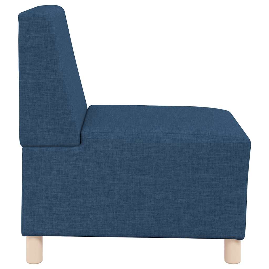55 cm blue fabric armchair