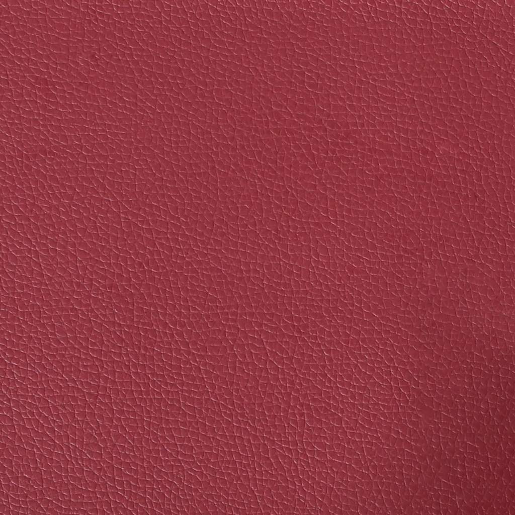 Armchair 55 cm red artificial leather