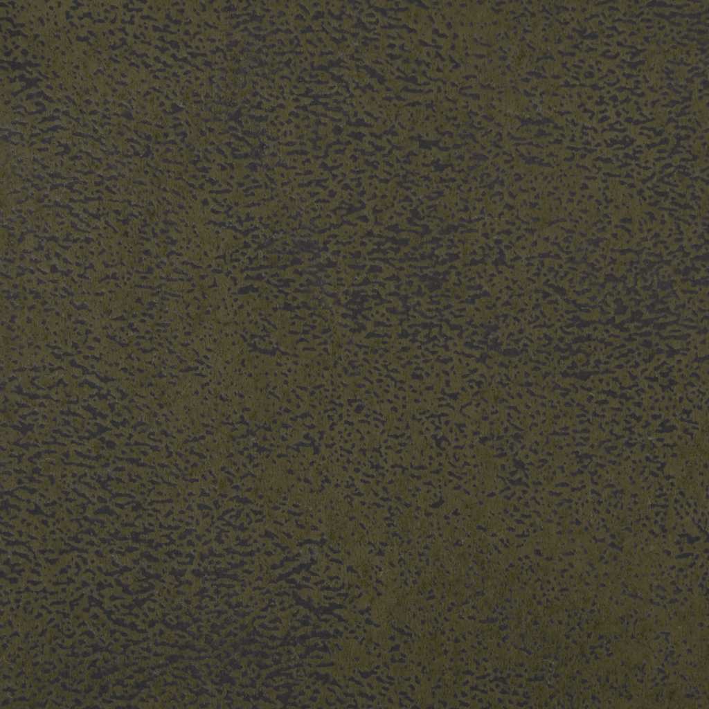 Armchair in artificial suede 55 cm military green