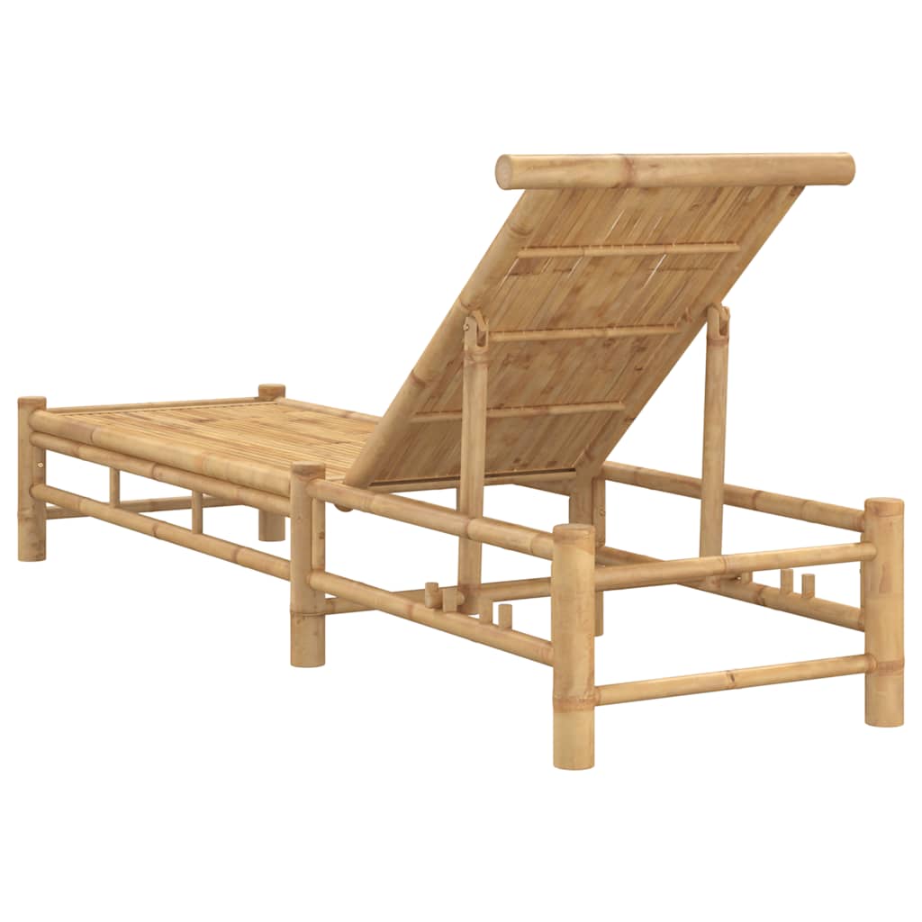 Espreguiçadeira 55x199x30 cm bambu