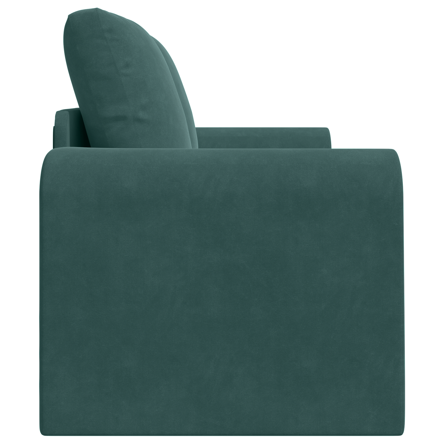 Sofá Cama 2 em 1 Verde Escuro 148x71x83 cm em Veludo