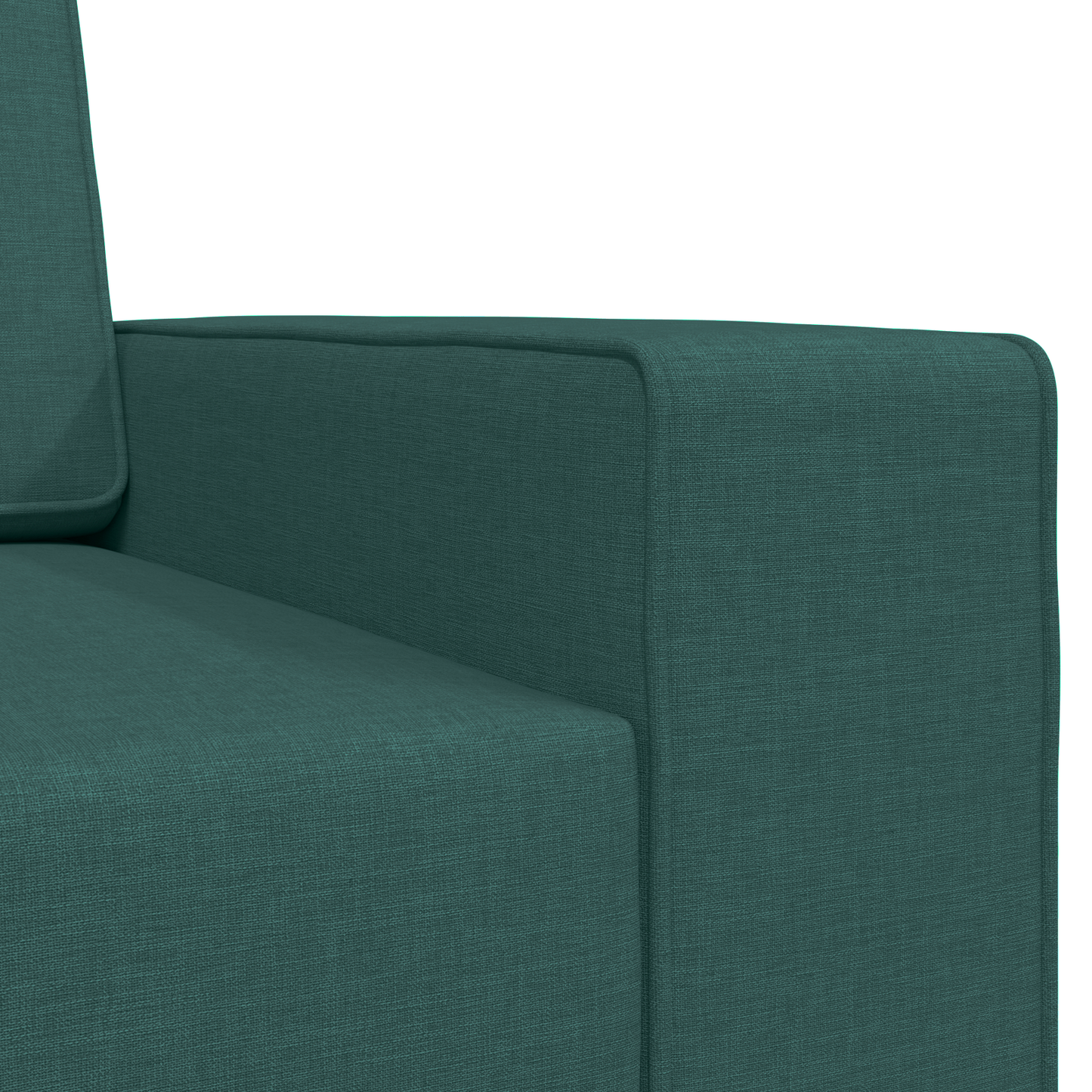 Sofá Cama de Chão 2 em 1 Verde Escuro 245x150x60.5 cm