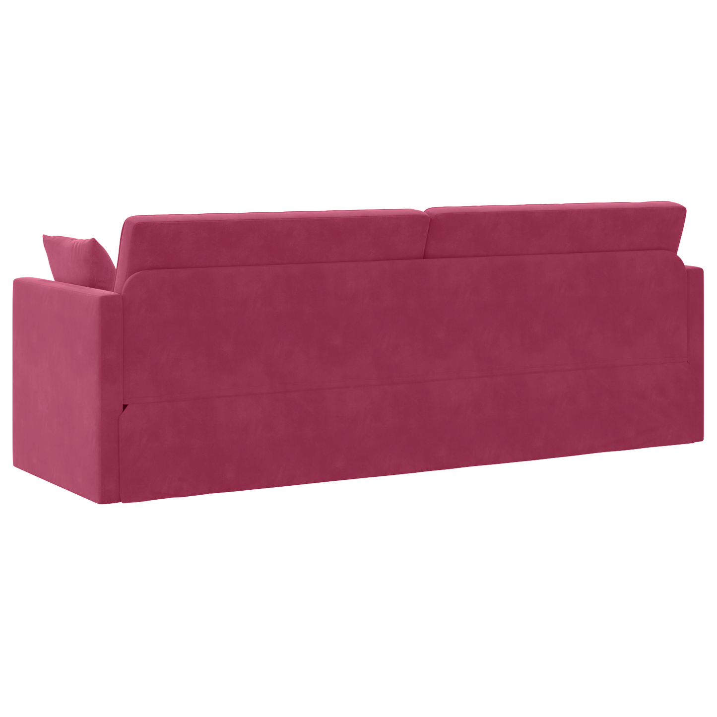Sofá-Camas 2 em 1 Vermelho Vinho 213x144x60 cm Veludo