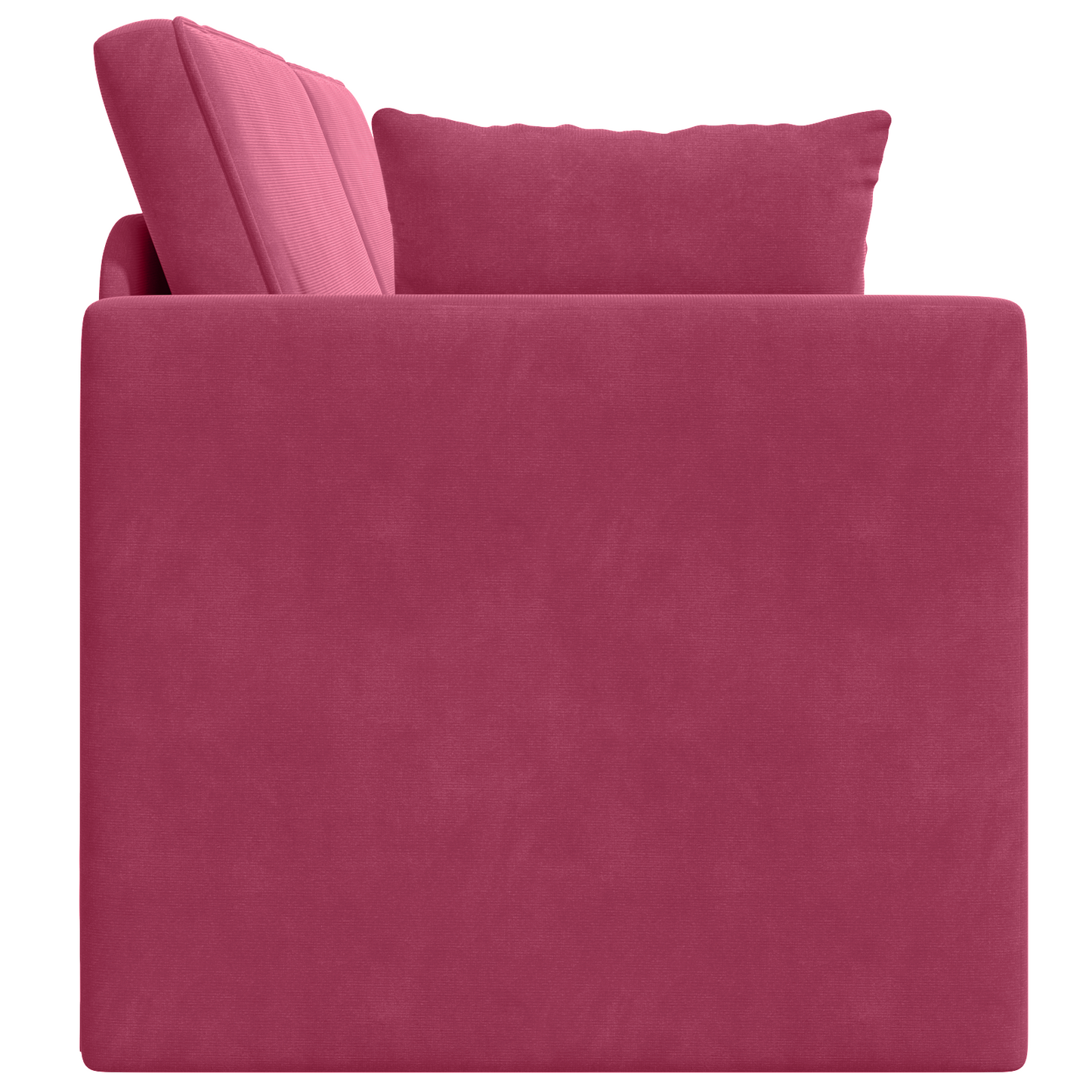 Sofá-Camas 2 em 1 Vermelho Vinho 213x144x60 cm Veludo