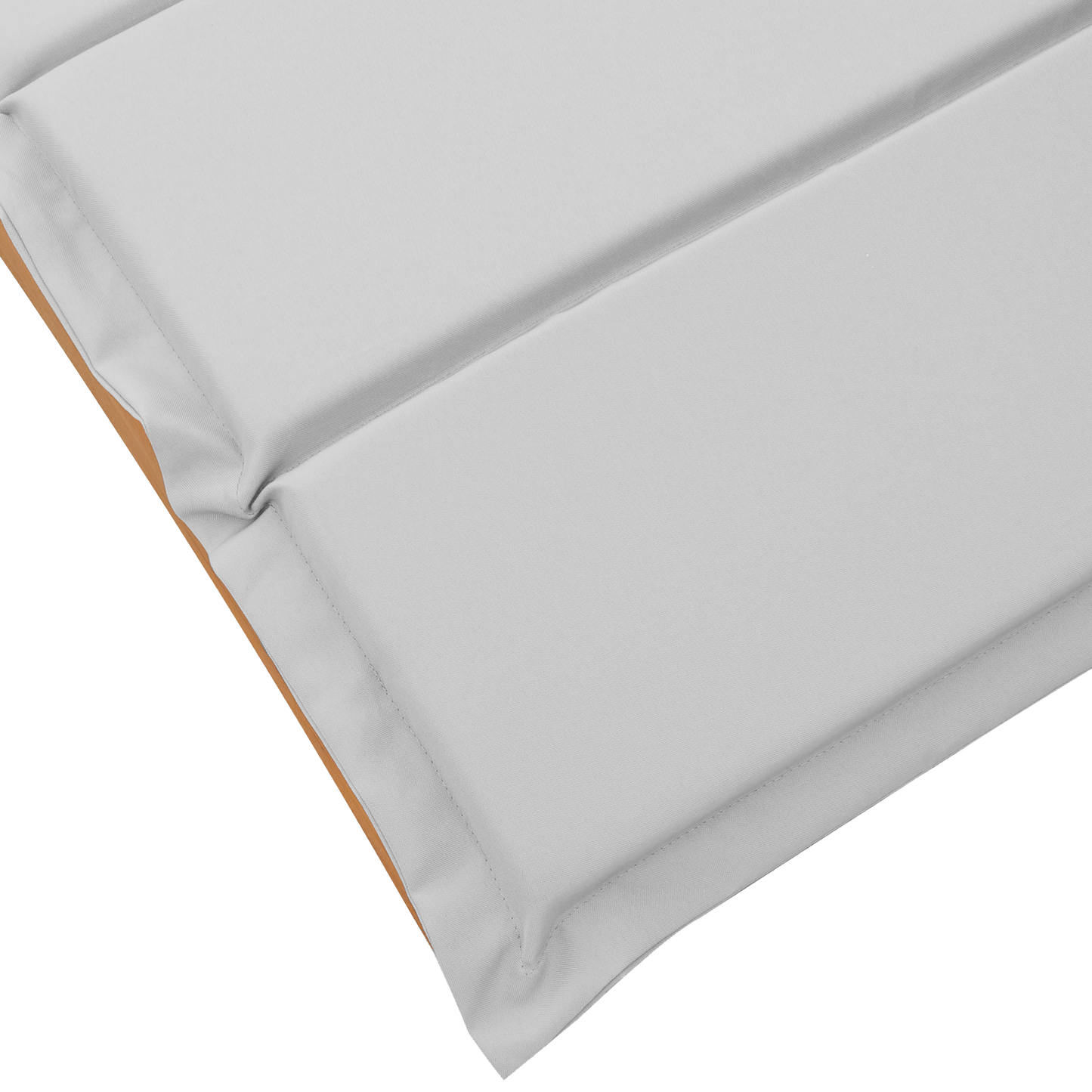 Conjunto de Espreguiçadeiras com Almofadas 2 pcs Cinza Claro Madeira Sólida de Acácia