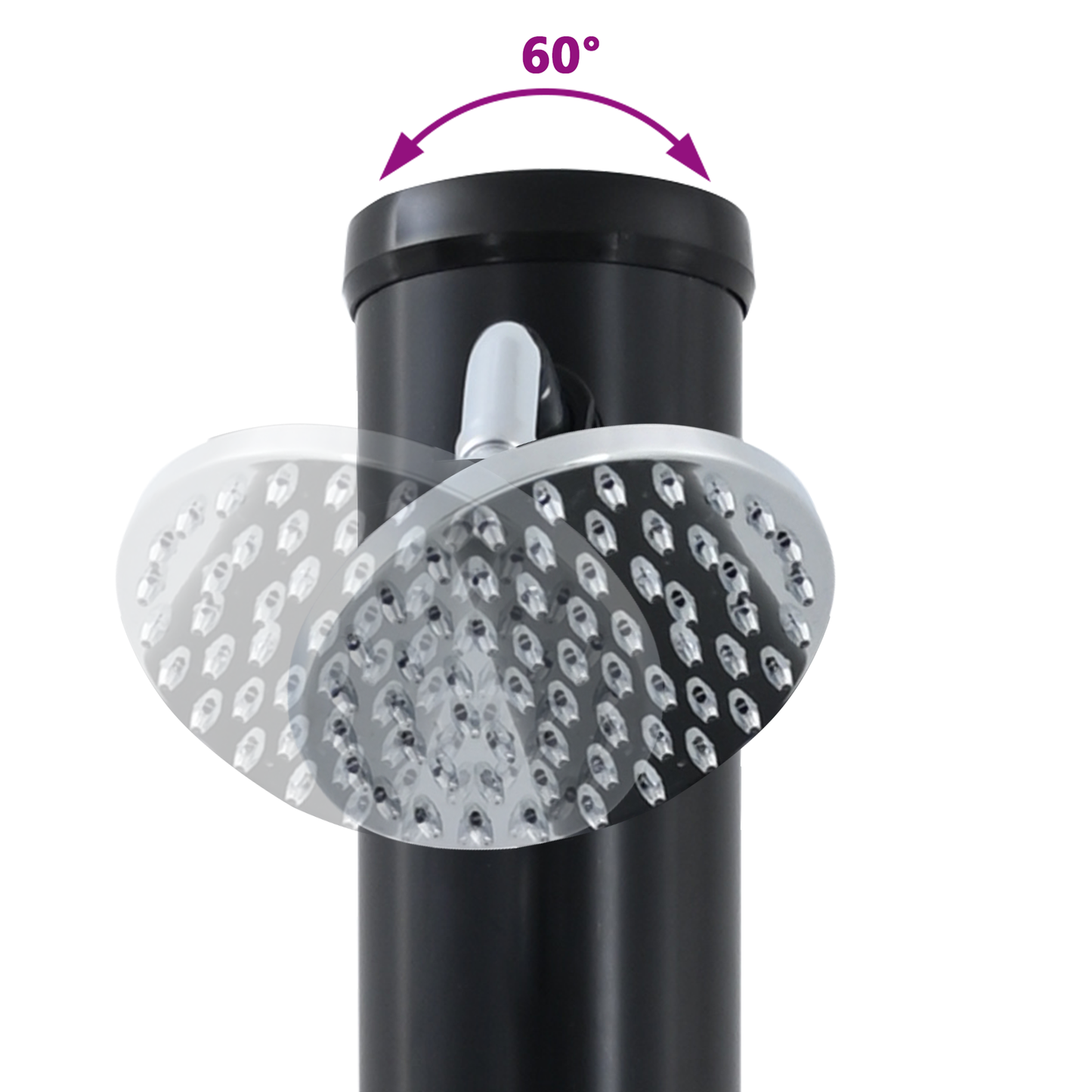 Chuveiro Solar Externo 217 cm 20 L