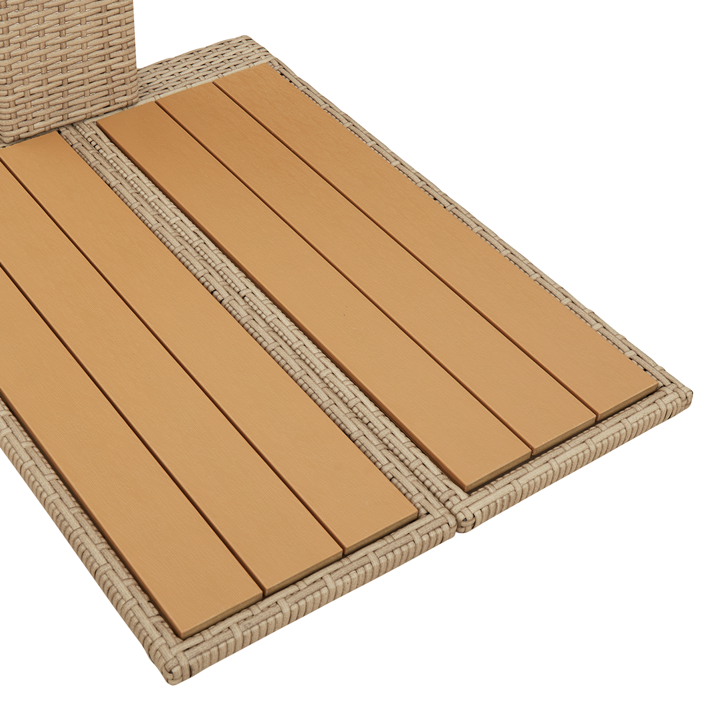 Chuveiro de Jardim Bege 60x80x214 cm Polyrattan