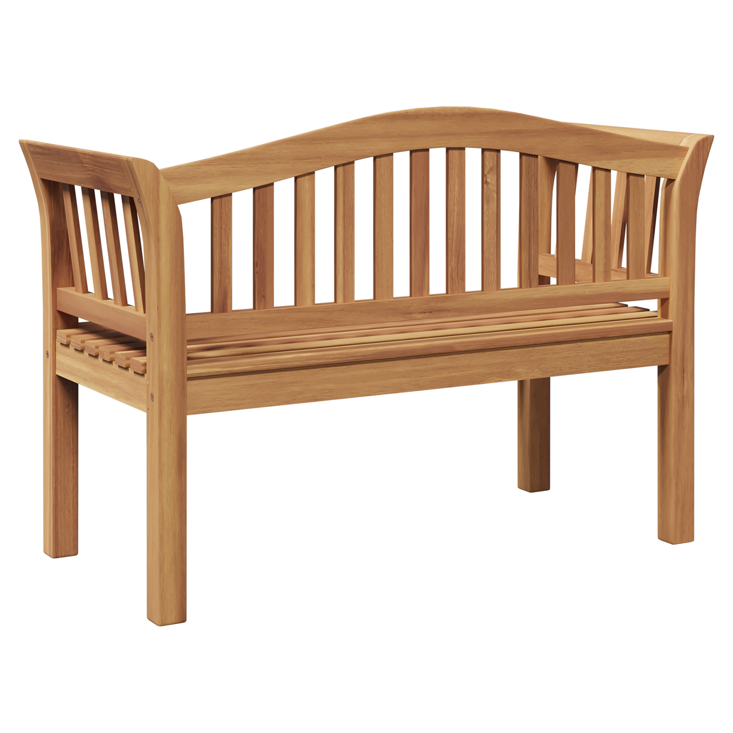 Banco de Jardim 120x53.5x85 cm Madeira Sólida de Teca