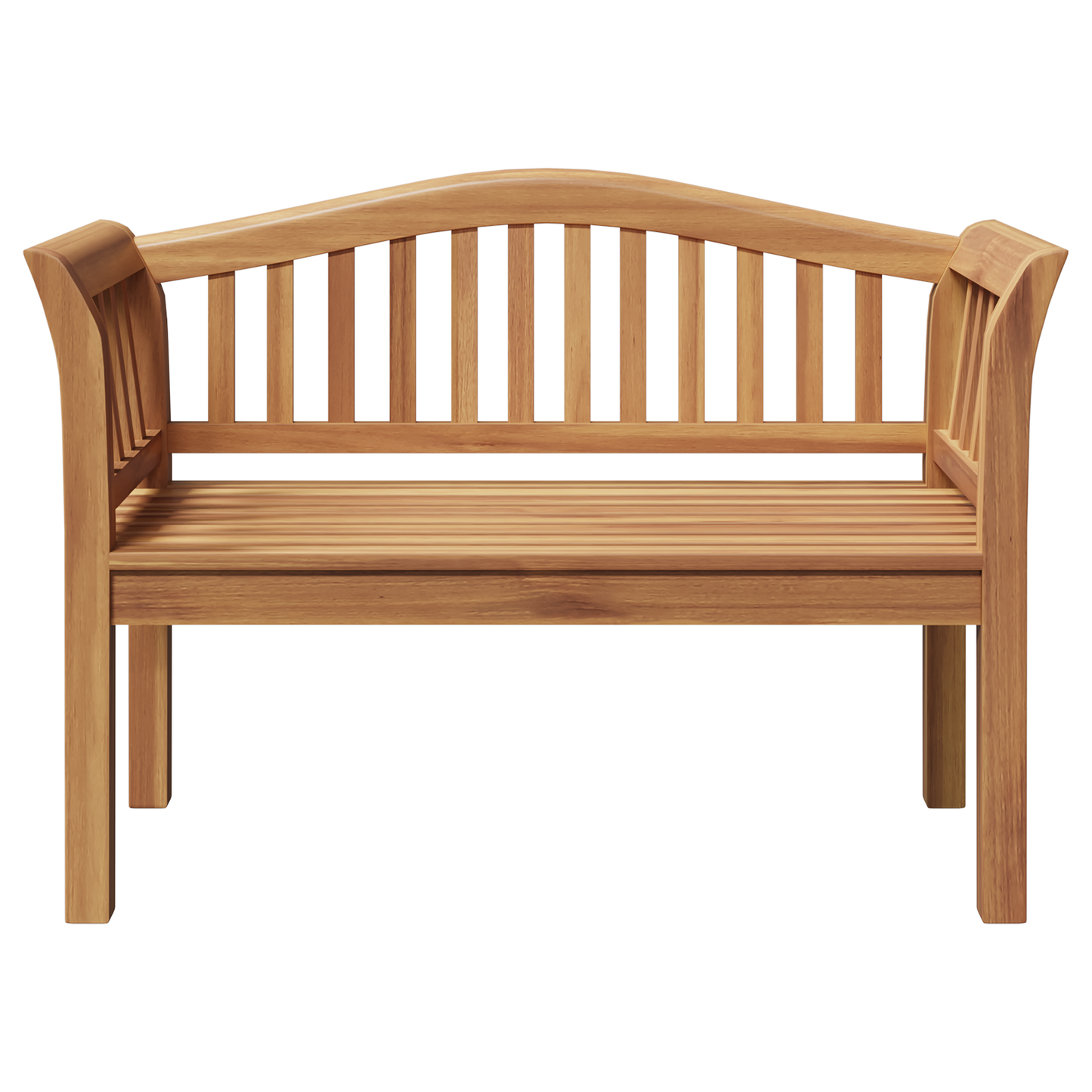 Banco de Jardim 120x53.5x85 cm Madeira Sólida de Teca