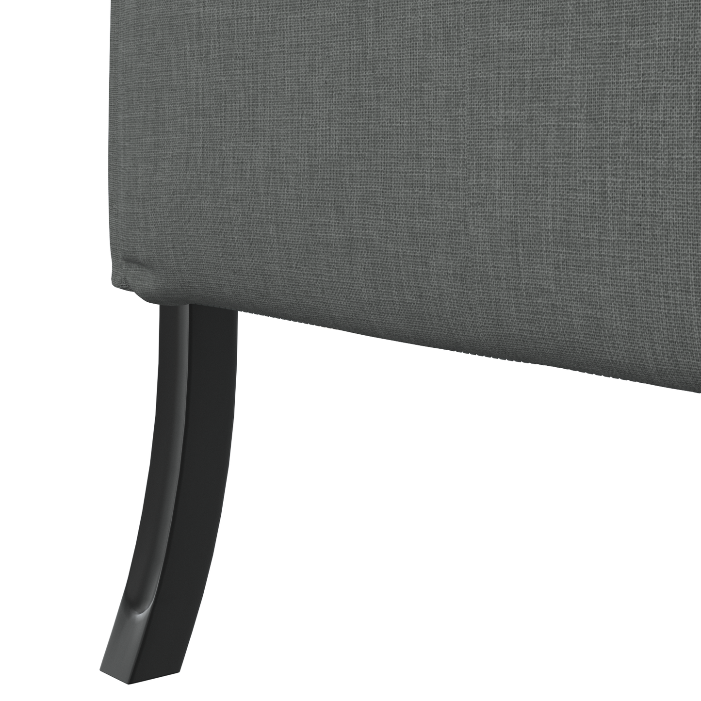 Sofá Highback Cinza Escuro 109x56x121 cm Tecido