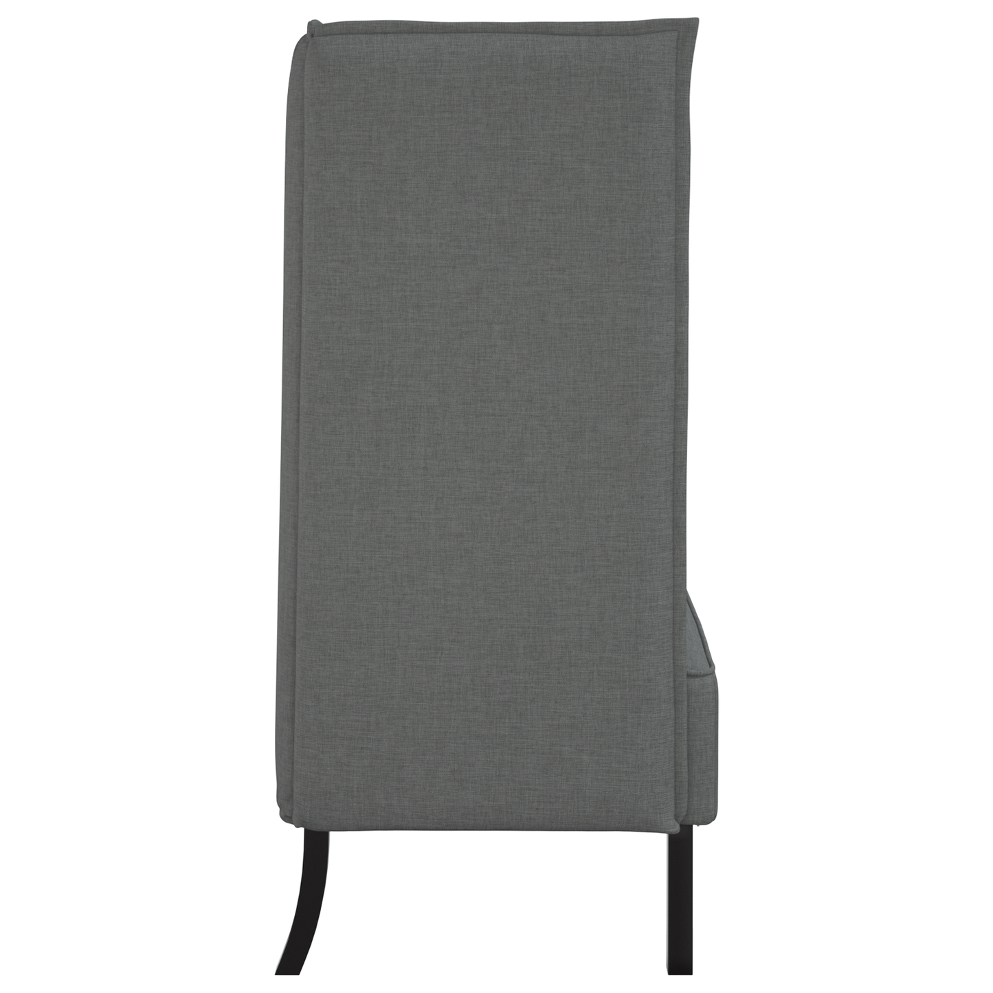 Sofá Highback Cinza Escuro 109x56x121 cm Tecido