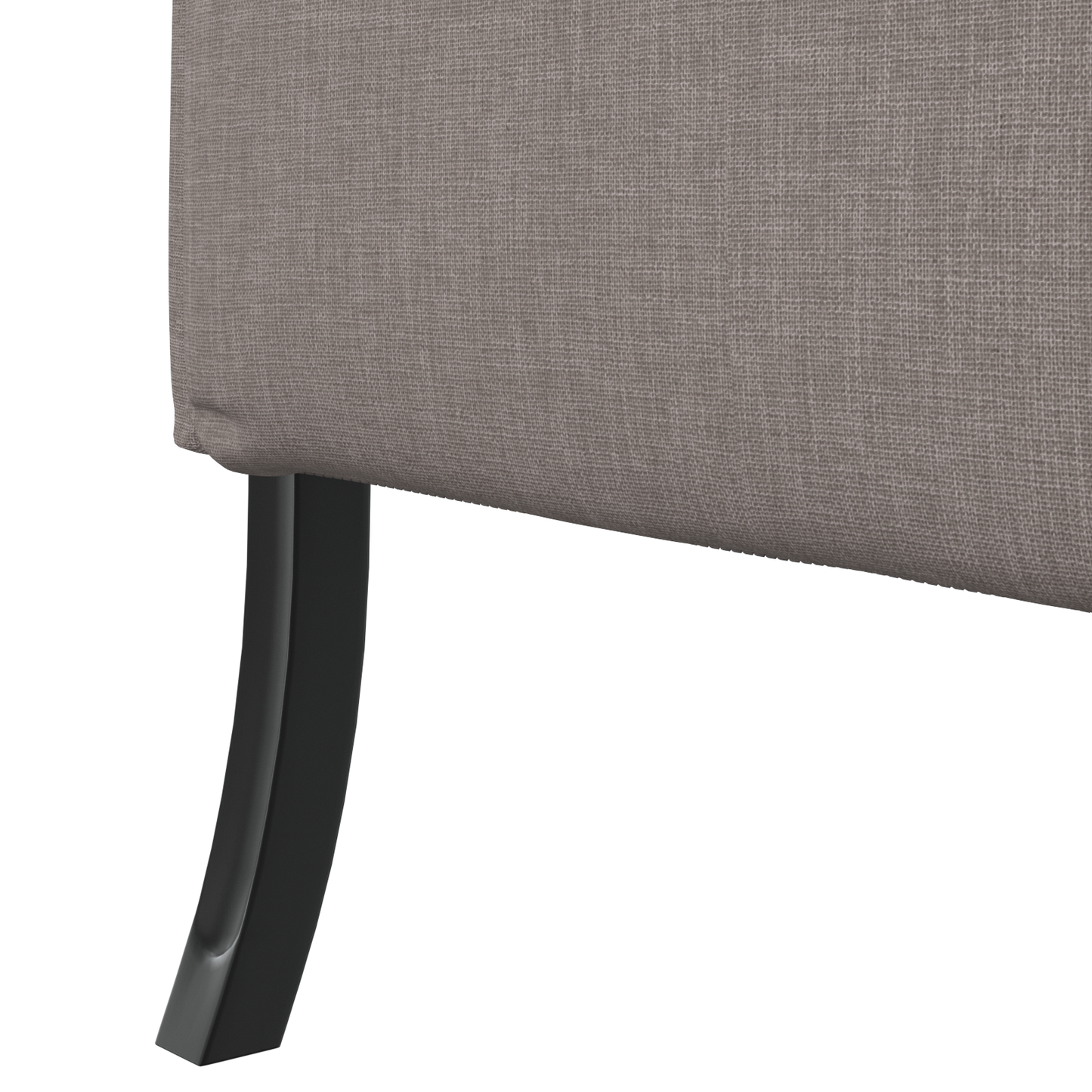 Sofá Alto Taupe 109x56x121 cm Tecido