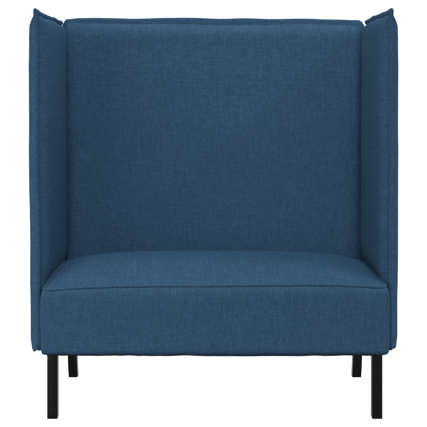 Sofá Alto Azul 109x56x121 cm Tecido
