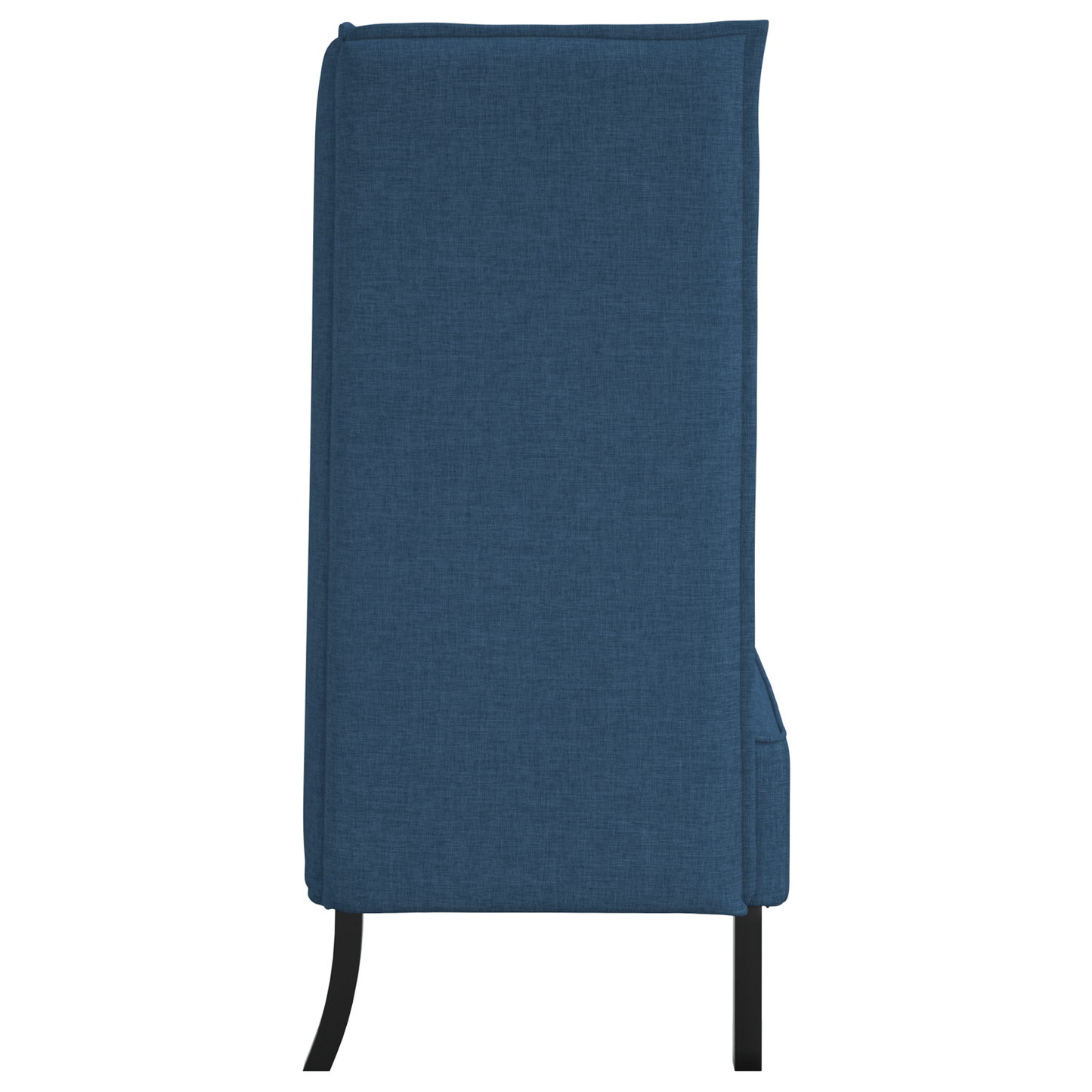 Sofá Alto Azul 109x56x121 cm Tecido
