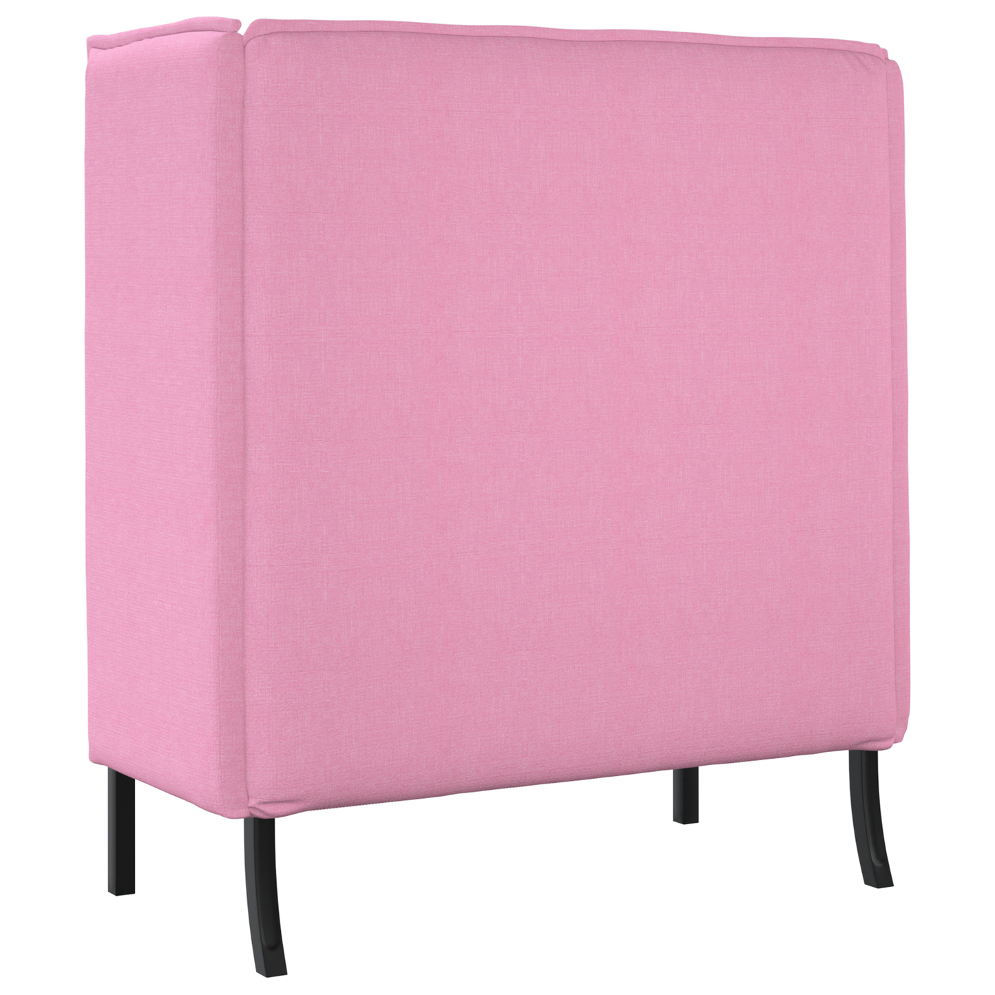 Sofá Alto Rosa 109x56x121 cm Tecido