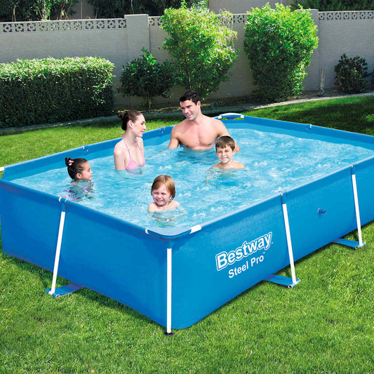 Steel Pro pool with steel frame 259x170x61 cm 56403