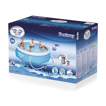 Fast Set 305x76 cm swimming pool set 57270