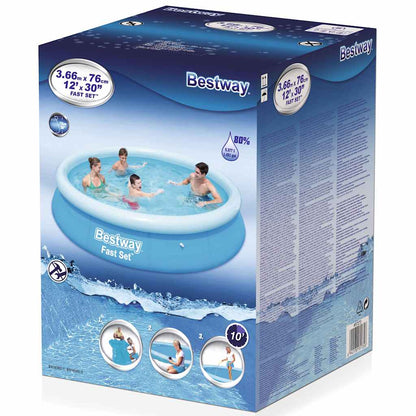 Fast Set Round Inflatable Pool 366x76 cm 57273