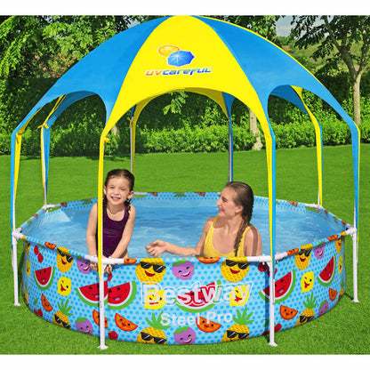 Steel Pro UV Careful 244x51 cm children's above ground pool