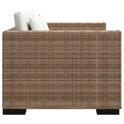 2 seater sofa set, 7 pcs, genuine rattan