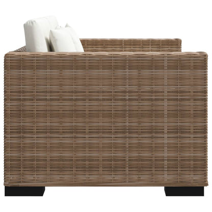3 seater sofa set, 8 pcs, genuine rattan