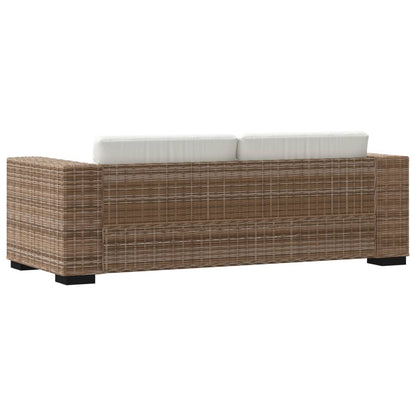 3 seater sofa set, 8 pcs, genuine rattan