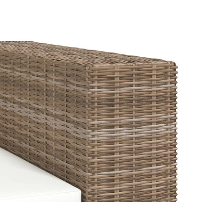 3 seater sofa set, 8 pcs, genuine rattan